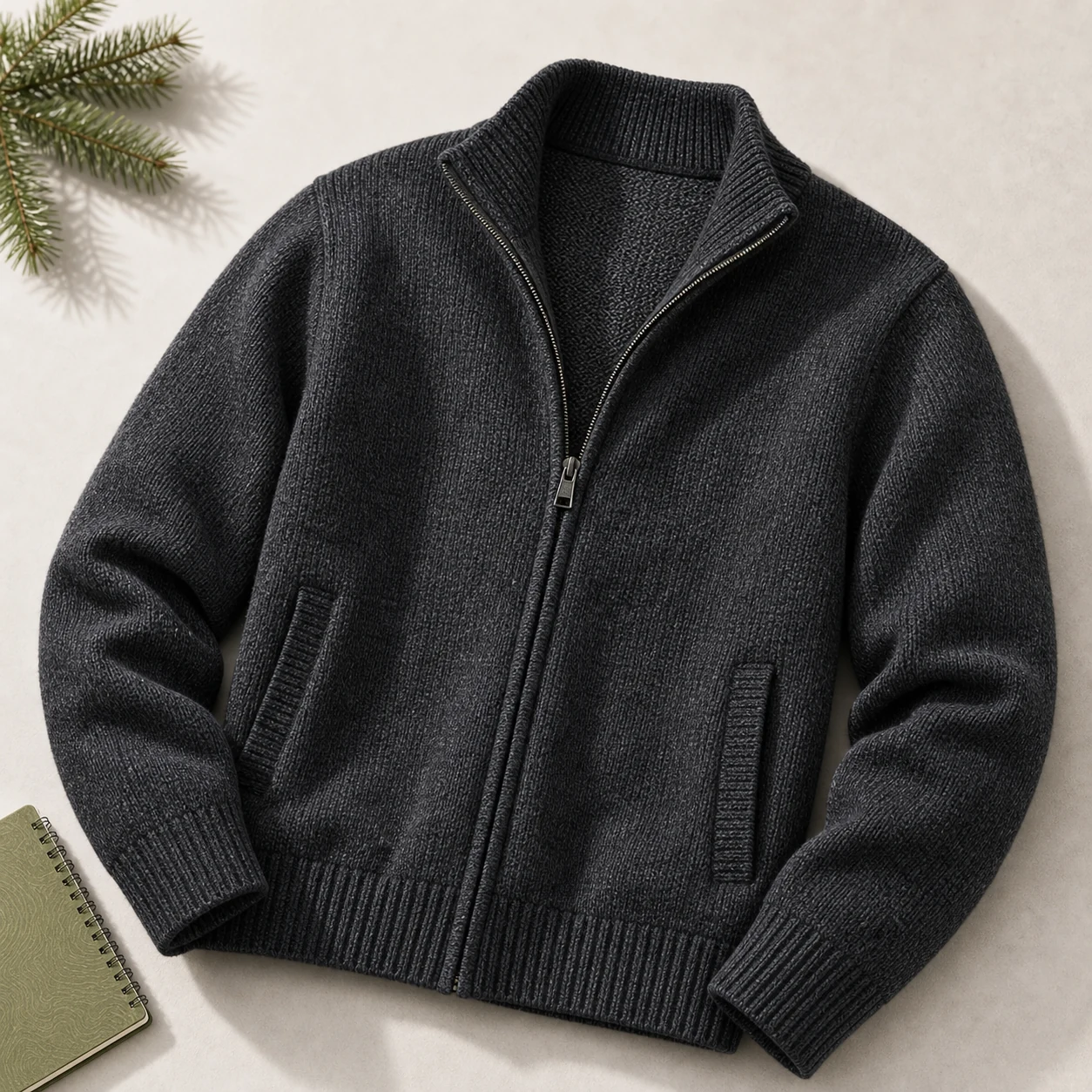 Men's Full-Zip Cardigan Sweater